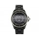NEUF MONTRE CHANEL J12 H3829 39MM CERAMIQUE NOIRE AUTOMATIQUE BOITE WATCH 8000€