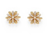  boucles d'oreilles poiray flower pm diamants