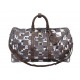 NEUF SAC DE VOYAGE LOUIS VUITTON KEEPALL 50 MONOGRAM CHESS M20864 BANDOULIERE