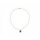 NEUF COLLIER POMELLATO NUDO CLASSIC PENDENTIF OR ROSE 18K TOPAZE NECKLACE 4300€