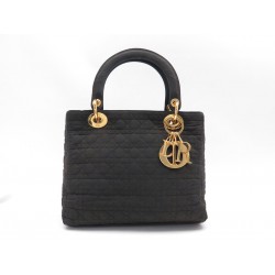 VINTAGE SAC A MAIN CHRISTIAN DIOR LADY MEDIUM TOILE CANNAGE PURSE HAND BAG 4400€