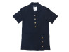 robe tunique chanel boutons logo cc m 38 coton