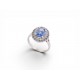 NEUF BAGUE MAUBOUSSIN SAINT HILAIRE DE LA MER SAPHIRS DIAMANTS 52 OR 18K 10385€