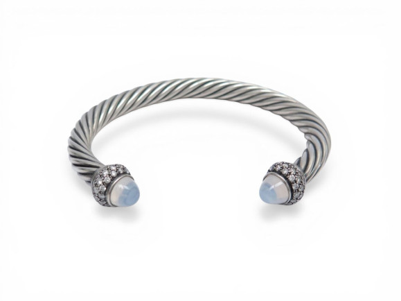 bracelet david yurman classic cable 7mm calcedoine