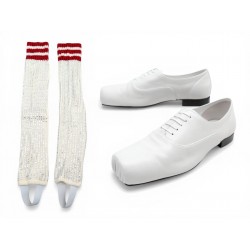CHAUSSURES CHRISTIAN LOUBOUTIN RUBEN OXFORD + CHAUSSETTES GUETRES 41 SHOES 990€