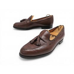 CHAUSSURES ALDEN TASSEL 560 MOCASSINS A PAMPILLES 9C 43 CUIR EMBAUCHOIRS 615€