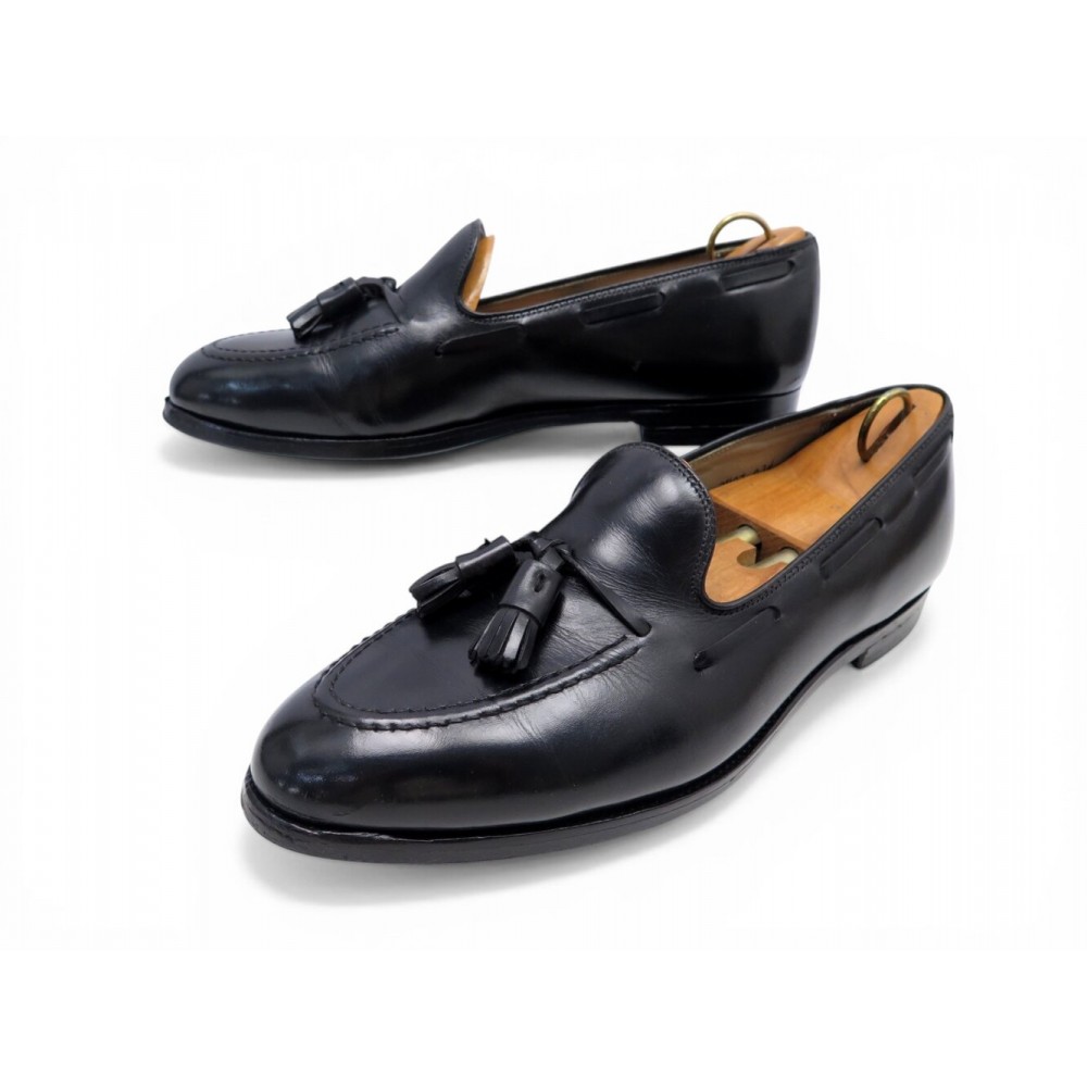 CHAUSSURES ALDEN ASSEL 660 MOCASSINS A PAMPILLES 9C 43 EN CUIR EMBAUCHOIRS 615€