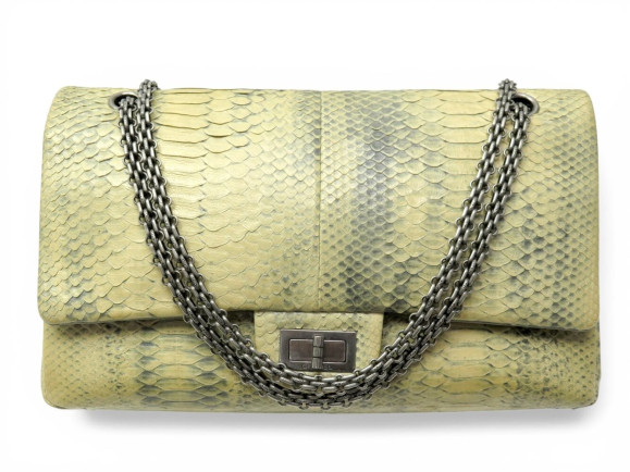 sac a main chanel 2.55 grand jumbo fermoir