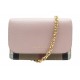 NEUF SAC A MAIN BURBERRY HAMPSHIRE TARTAN CHECK CUIR BANDOULIERE CLUTCH BAG 950€