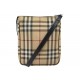 SAC A MAIN BURBERRY SACOCHE TOILE TARTAN CHECK BEIGE BANDOULIERE PURSE BAG 775€