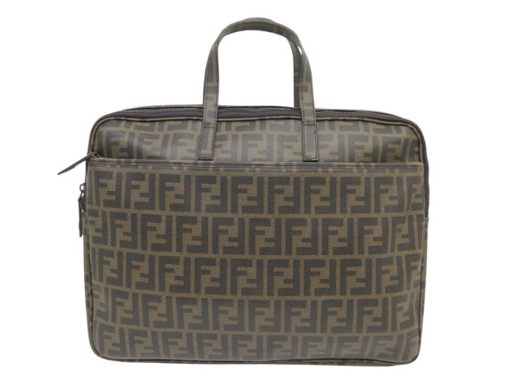 sacoche d'ordinateur fendi 7va249 15 en toile zucca