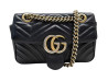 sac a main gucci marmont gg pm 446744 cuir noir