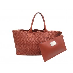 SAC A MAIN BOTTEGA VENETA HIPPO MM 115664 CABAS CUIR INTRECCIATO TOTE BAG 8500€