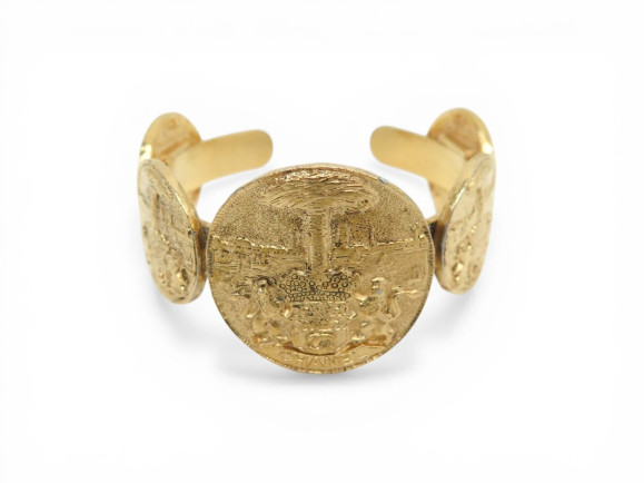  bracelet chanel manchette 1990 medaillons