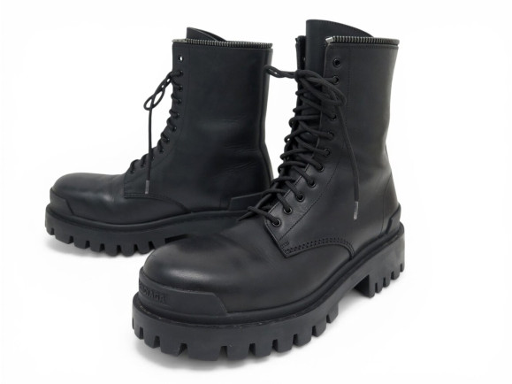 chaussures balenciaga master combat boots 664709 40.5