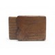 PORTE CARTES BERLUTI CUIR SCRITTO MARRON PATINE BROWN LEATHER CARD HOLDER 390€