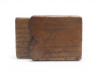 porte cartes berluti cuir scritto marron patine brown