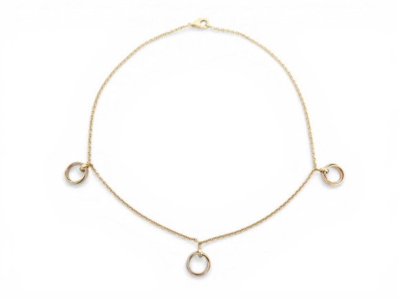  collier cartier trinity charms 3 anneaux en
