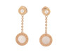 boucles d'oreilles bulgari bvlgari pendantes or
