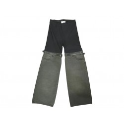NEUF PANTALON COPERNI JEAN HYBRID EN DENIM GRIS COPP24F2004 L 42 TROUSERS 1010€