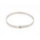 BRACELET DINH VAN SERRURE 335212 T17 EN OR BLANC 18K 12GR DIAMANT BANGLE 4900€