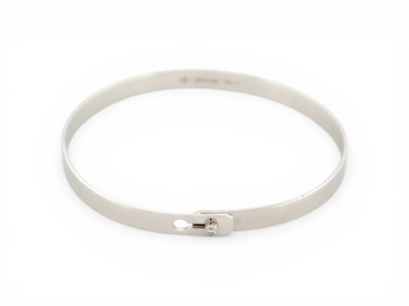 bracelet dinh van serrure 335212 t17 en or blanc 18k