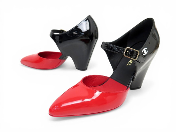  chaussures chanel mary janes a talons g35425 38