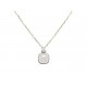 NEUF COLLIER POMELLATO NUDO MINI PENDENTIF OR JAUNE 18K ET QUARTZ NECKLACE 2400€