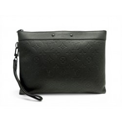 POCHETTE LOUIS VUITTON TO-GO MONOGRAM SHADOW M81570 CUIR NOIR CLUTCH BAG 1010€