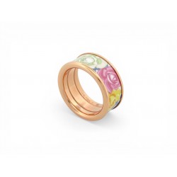 NEUF BAGUE HERMES LA ROSERAIE MM H414317 EMAIL MULTICOLORE 54 RING + BOITE 425€