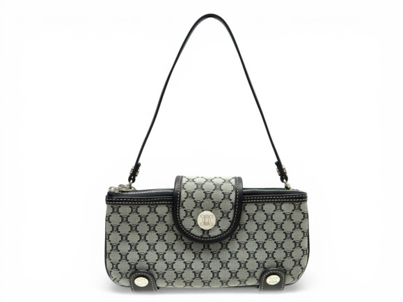  sac a main celine pochette trio bag toile