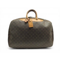VINTAGE SAC DE VOYAGE LOUIS VUITTON ALIZE TOILE & CUIR MONOGRAM M41391 BAG 2500€