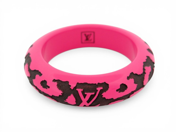  bracelet louis vuitton leo monogram bangle logo