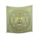 FOULARD HERMES LUMIERES DE PARIS CARRE 90 SOIE VERT NATSUNO HIDAKA SCARF 580€