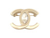 broche chanel logo cc 2023 ac pierre cristal en metal