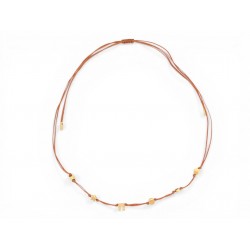 NEUF COLLIER CELINE 46Z942BPO CORDON CHARMS ARC DE TRIOMPHE BOITE NECKLACE 390€