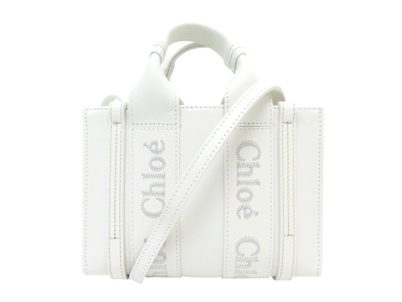  sac a main chloe mini tote woody chc23sp237i60101