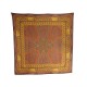 CHALE CHANEL CHAINES FOULARD EN MOUSSELINE DE SOIE MARRON SCARF SILK BROWN 510€