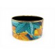 NEUF BRACELET HERMES LES PERROQUETS EMAIL XL J METZ 18CM MULTICOLORE BANGLE 805€