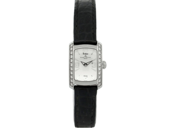 montre baume et mercier hampton 65363 acier et