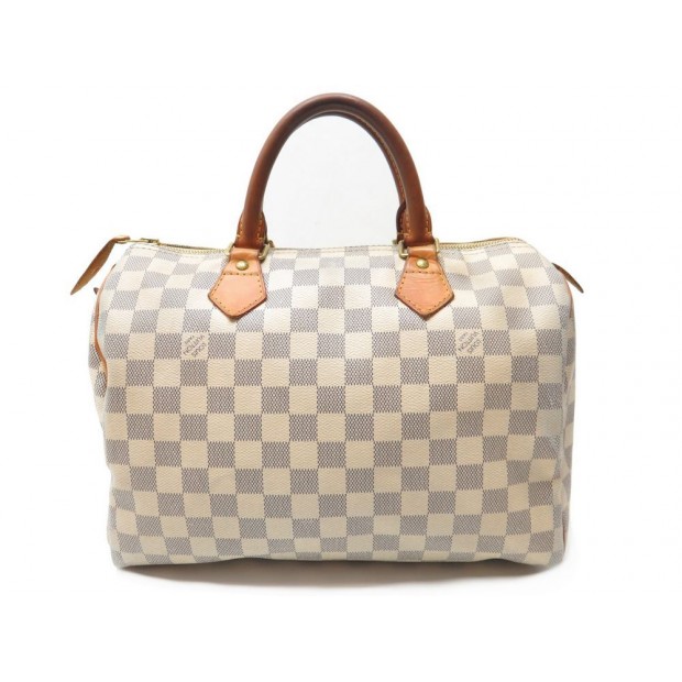 Sac A Main Louis Vuitton Speedy 30 En Toile Damier