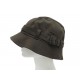 CHAPEAU LOUIS VUITTON BOB T 58 EN COTON MARRON INTERIEUR DAMIER COTON HAT 450€