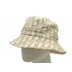 NEUF CHAPEAU CHRISTIAN DIOR BOB TRT04006 T58 TOILE MONOGRAMME OBLIQUE HAT 850€