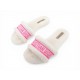 CHAUSSURES DIOR MULES DWAY LOGO FOURRURE 38 BLANCHES ROSES SHEARLING SHOES 750€