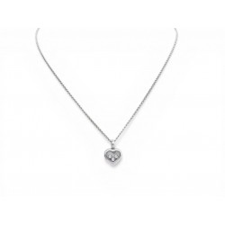 COLLIER CHOPARD HAPPY DIAMONDS ICONS 794611 3 DIAMANTS EN OR 18K NECKLACE 3890€