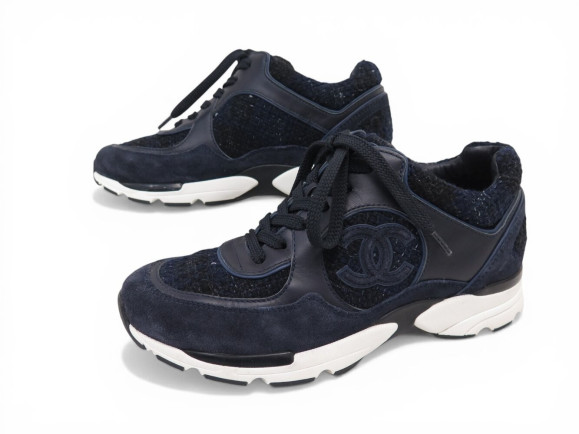 chaussures chanel g39066 logo cc sneakers 36.5