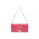 SAC A MAIN CHRISTIAN LOUBOUTIN POCHETTE RIVIERA 3101024 EN CUIR VERNI ROSE 1060€
