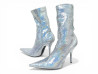  chaussures balenciaga knife sequins argentes