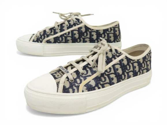 chaussures dior walk'n'dior jacquard oblique