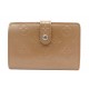 PORTE MONNAIE LOUIS VUITTON MONOGRAM JULIETTE CUIR MARRON LEATHER WALLET 800€